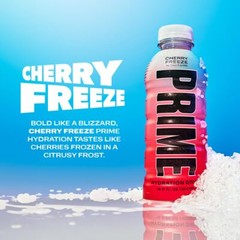 PRIME Hydration Drink 16.9 Fl Oz Pack of 12 Natural Electrolytes Zero Sugar