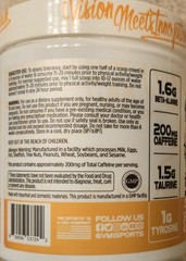 VMI Sports KXR SPORT Preworkout 8oz Size (30 Serv) Peach 🍑 Rings BEST BY 11/26