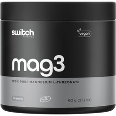 New Switch Nutrition Mag3 60g 100% Pure Magnesium L-Threonate
