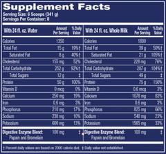 MHP UP YOUR MASS XXXL 1350 (6 LB) whey protein weight gainer xpel dark matter