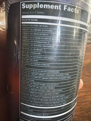Amazing Muscle Performance Multivitamin 50 Servings Exp 03/2027