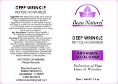 Amino Acids Muscle Support Supplement & Facial Cream Serum Peptide Moisturizer