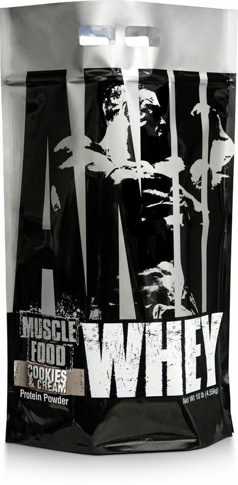 Universal Nutrition ANIMAL WHEY Protein Powder 10lb Bag – Cookies N Cream