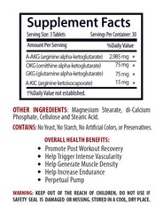 Fat Burner – NITRIC OXIDE 3150mg – amino acids energy – muscle gain – 3 Bottles
