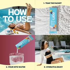 LIDO Tropical Punch Electrolyte Drink Mix Packets – Clean Hydration, Zero Sugar
