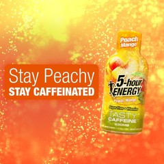 5-hour ENERGY PEACH MANGO Flavor, 30 Count, 1.93 Fl Oz Energy Shot, Extra…