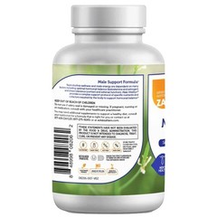 Zahler Male Vitality+ and Fertility Supplements, 120 Count (Pack of 1)