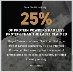 KAGED CASEIN – Chocolate Peanut Butter, 27 Servings, BB: 05/2027 (SEALED)