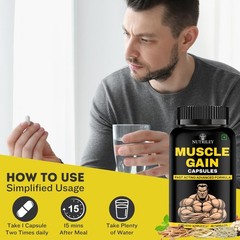 Weight Gainer Supplement – Helps Build Lean, Firm, High-quality Muscle,…