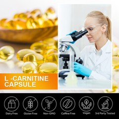 Acetyl L-CARNITINE Capsules 1000 mg Fat Burner Energy / Metabolism Booster