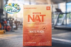 🔥Pruvit KETOSNAT Ketones WHITE PEACH FUSION CHARGED 20 PACKS EXP: 05/2027
