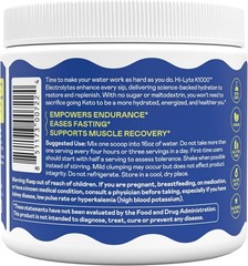 K1000 Electrolytes Powder Mix Unflavored Keto & Performance, 50 Servings