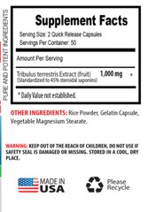 mens pills – TRIBULUS TERRESTRIS 45% – natural male enhancement 3B