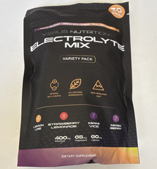 Verus Nutrition Electrolyte Mix Variety Pack Lemon Lime Strawberry Lemonade 7.4…