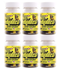 Yellow Hornet Herbal Dietary Supplement 20 x 6ct= 120 Caps