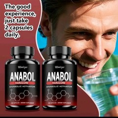 Anabol Hardcore Muscle Builder Mental Clarity 2 Pack Made In the USA FDA
