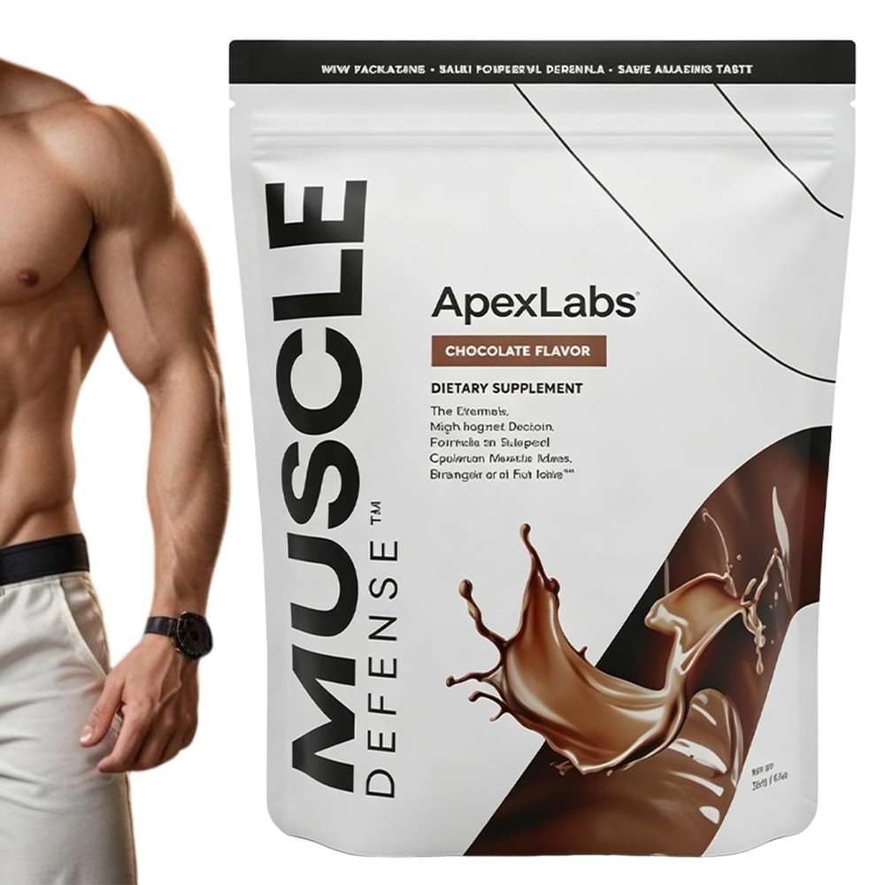 APEX LABS MUSCLE DEFENSE CHOCOLATE FLAVOR – 8.57 OZ- NEW PACKING
