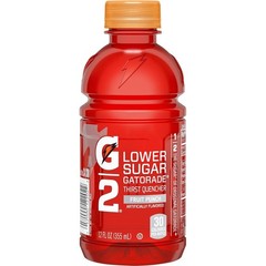Gatorade G2 Thirst Quencher Sports Drink, Fruit Punch, 12 Fl Oz (Pack of 12)