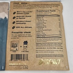 Lot Of Infinit Nutrition Packets Repair Nocturne Java Coffee 4 Packets Total