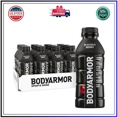 BODYARMOR Sports Drink Strawberry Banana 16 Fl Oz Bottles 12 Pack Hydration
