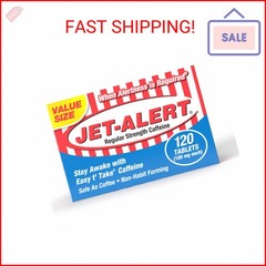 Jet-Alert 100 MG Each Caffeine Tab 120 Count