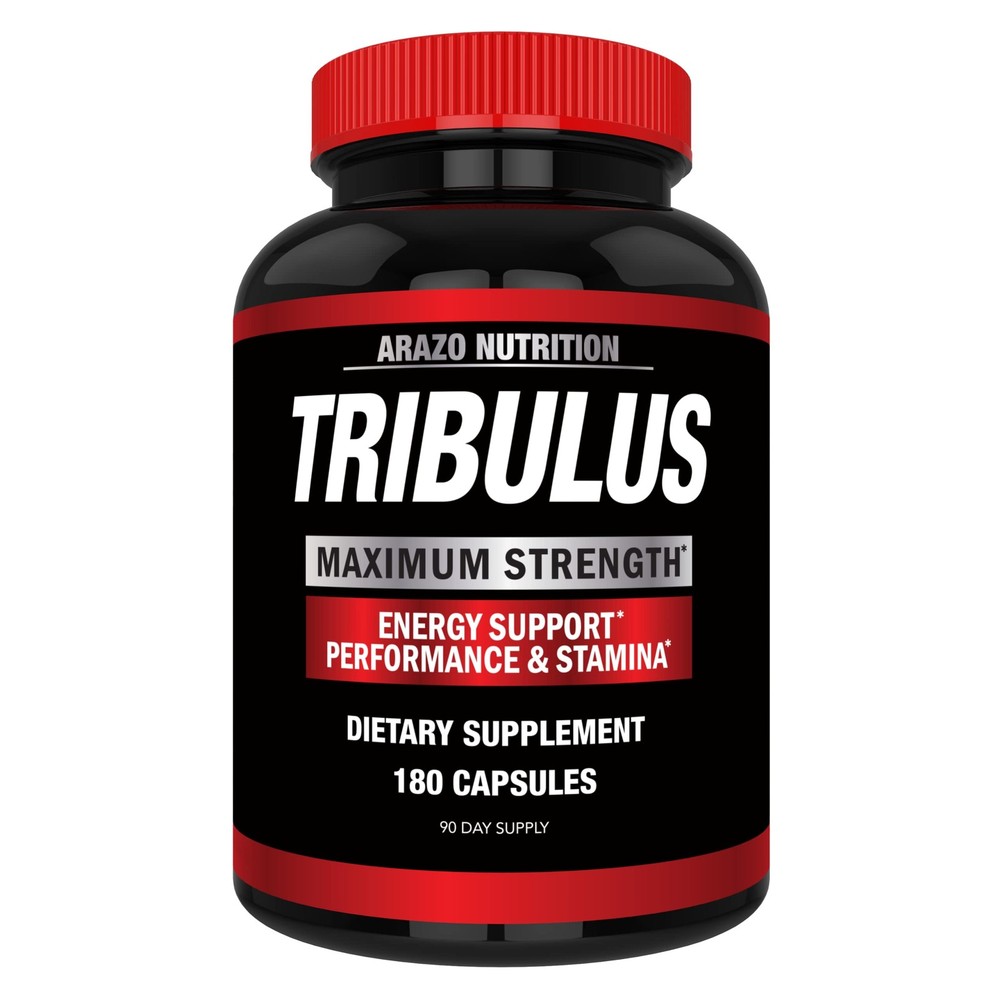 Arazo Nutrition Tribulus Terrestris 1500mg Extract 180 Count (Pack of 1)
