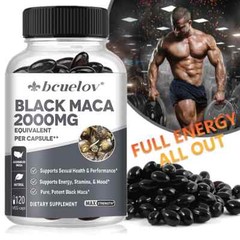 Maca 500mg (4:1 extract corresponds to the strength of 2000mg) – 30 to 120 ca…