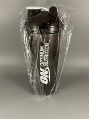 Red / Black Mixer Bottle 28 Oz. Protein Shaker Flip Lid Mixing Ball