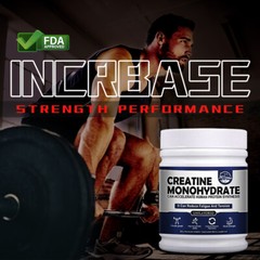 100% Pure Creatine Monohydrate™ Powder, Unflavored, 250 Gram – 50 Servings