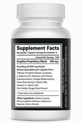 ERUPTION – Male Performance Support – Boost Stamina, Size, Stamina & Vitality