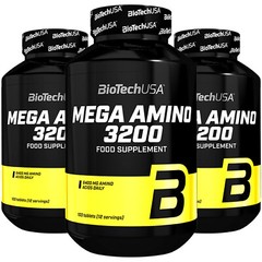 MEGA AMINO 100 Tablets Full Spectrum BCAA Amino Acids Anabolic Anti Catabolic