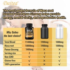Maca Root Ginseng – Male Enhancement – Increase Size, Performance, Stamina