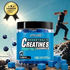 150 Counts Creatine Monohydrate Gummies Increase Strength and Build Muscle NEW!