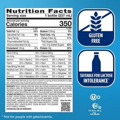 Ensure Plus Milk Chocolate 8 Fl Oz (Pack of 24), with Fiber