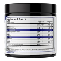 2 Pack Pre-Workout Powder Bucked up Pump Supplement Energy 100 Servings FP