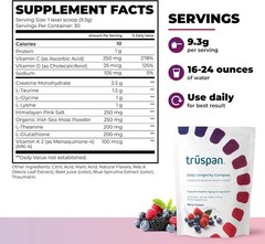 TruSpan Daily Longevity Complex Creatine Powder, with 9.85 Ounce (Pack of 1)