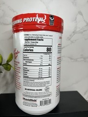 MuscleMeds Carnivor Hydration Protein Tropical Punch 20 Serv 1.6lb Exp 01/29
