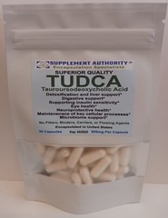Tudca Powder Casules (Tauroursodeoxycholic Acid) Gluten Free, Non-GMO 500mg NEW!