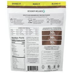 Designer Egg, Whole Egg Multifunction Protein Powder, Dutch Chocolate, 12.4 oz