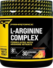 PrimaForce L-Arginine Complex Powder (30 Servings Per Bottle) (Peach Mango)