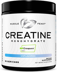 Creapure Creatine Monohydrate Powder, Vegan Keto Friendly Gluten-Free, Mass G…
