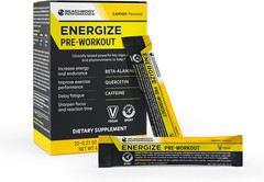 Energize Pre Workout Powder – Beta-Alanine, Quercetin & Low-Dose Caffeine For…