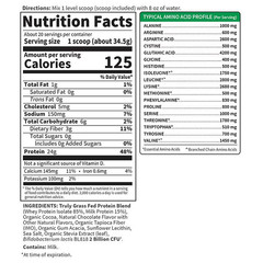 Garden of Life Sport Certified Grass Fed Whey Chocolate 24.33 oz (1 lb 8.33 oz)
