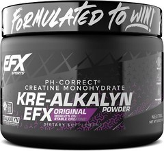 KRE-ALKALYN POWDER Buffered Creatine Monohydrate EFX Sports 100 Grams – 66 Svgs