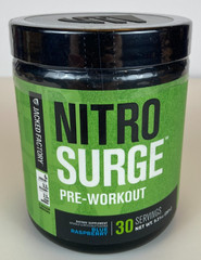 Jacked Factory Nitro Surge Pre-Workout Blue Raspberry 9.21 oz. 30 Servings 2/28