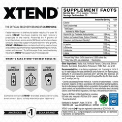 Xtend Original BCAA Powder, 7g BCAAs and 13.2 Ounce (Pack of 1), Watermelon