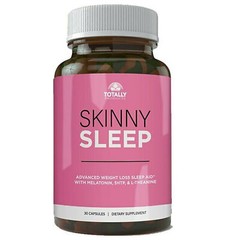 Skinny Sleep Support Weight Management & L-Glutamine Muscle Supplement 60 Caps