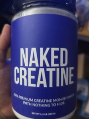 NAKED Creatine Powder – 1.1 Pound (Pack of 1)