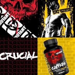 Mutant Caffeine 200mg Tablets – 240 | Canadian Made