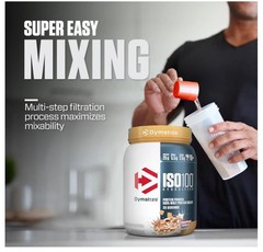 Dymatize ISO100 Whey Isolate Cinnamon Cereal 20 Servings 25g Protein